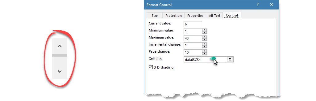 call center 010-format-spin button