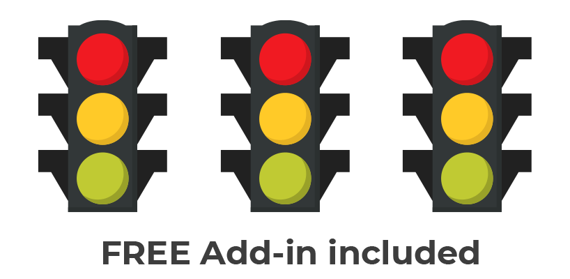 traffic light dashboard template