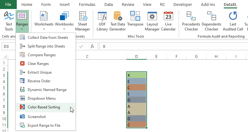 excel productivity add-in dataxl
