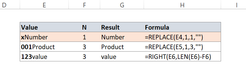 replace formula example