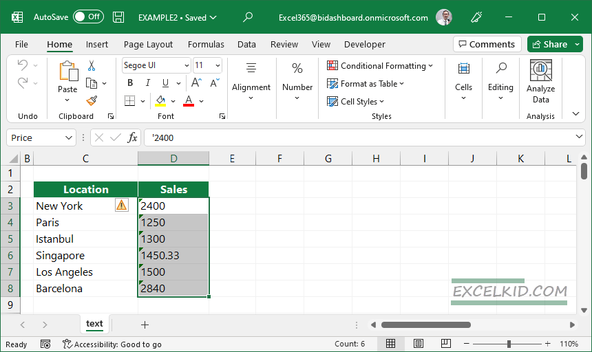 Convert-Text-to-Numbers-in-Excel