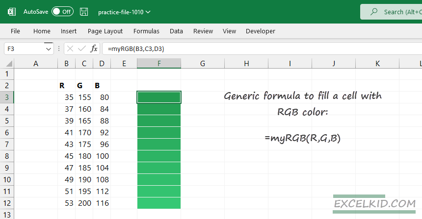 Fill-cell-with-RGB-color-background-in-Excel