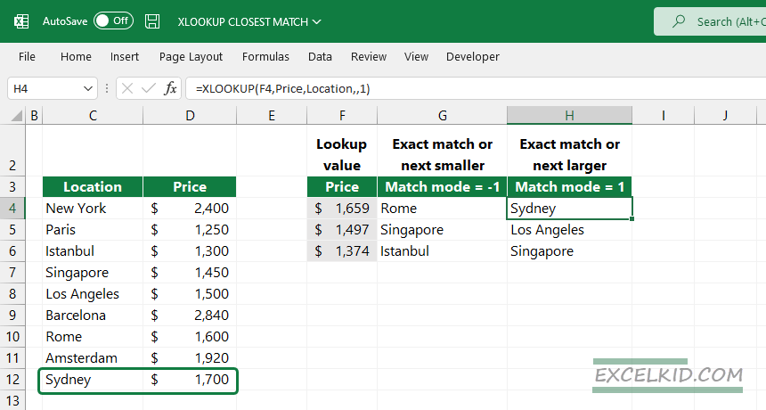 Find-the-next-larger-item-or-exact-match