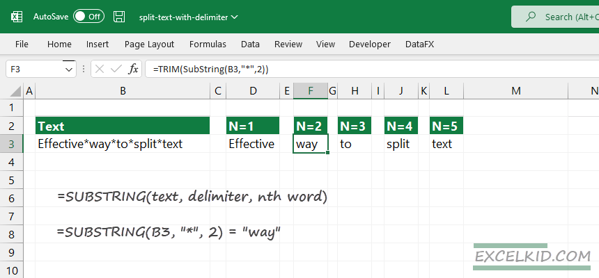 Generic-formula-to-split-text-with-delimiter