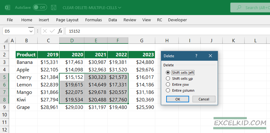 How-to-delete-multiple-Cells