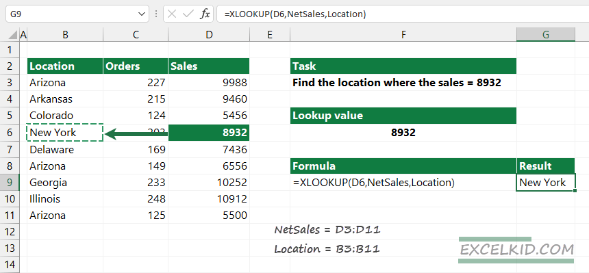 Left-lookup-in-Excel-using-XLOOKUP