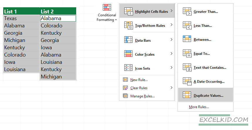 Select-the-Highlight-cell-Rules-option