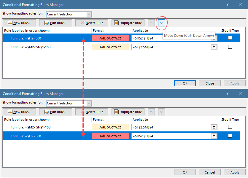 Try-to-modify-the-order-of-conditional-formattting-rules