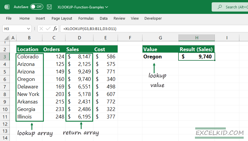 XLOOKUP-Excel-function-examples