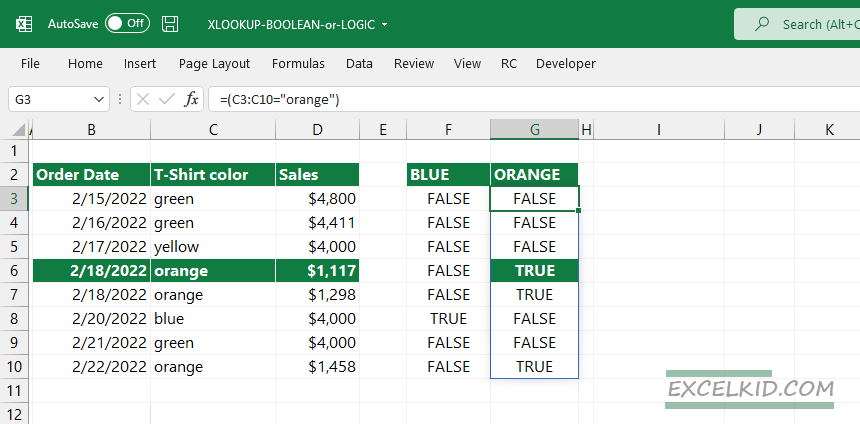 boolean-expression-lookup-formula