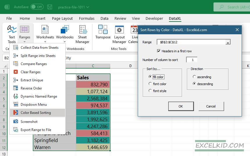 color-based-sorting-using-DataXL