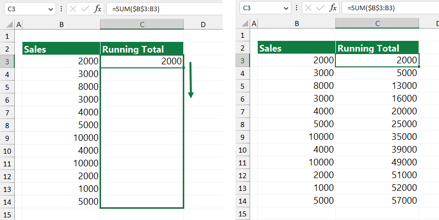 copy-the-formula-down