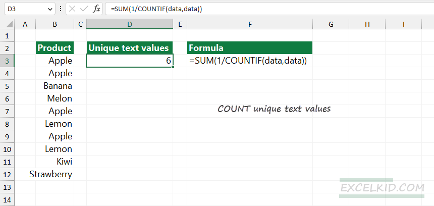 count-unique-text-values-in-a-range-excel-formula