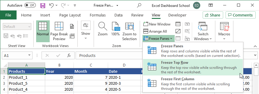 freeze-top-row-excel-1