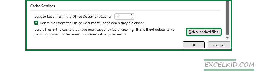 how-to-clear-cache-in-excel