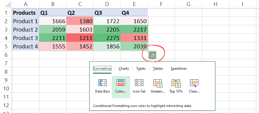 quick-analysis-tool-live-preview