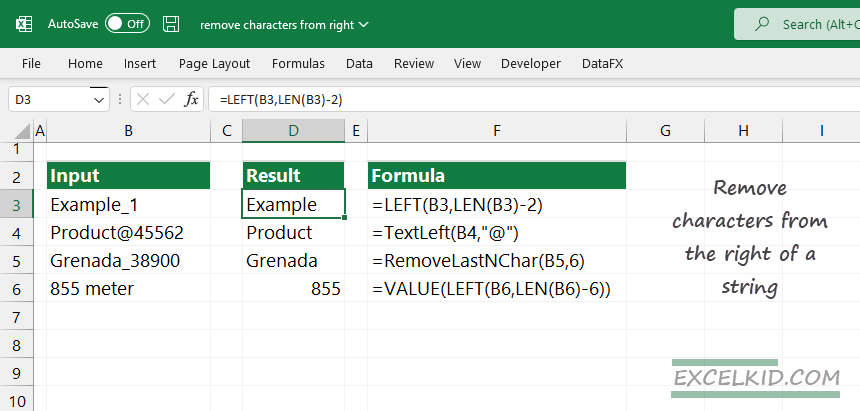 remove-characters-from-right-in-Excel