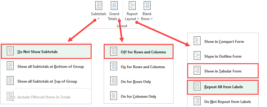 report-layout-to-remove-duplicate-values