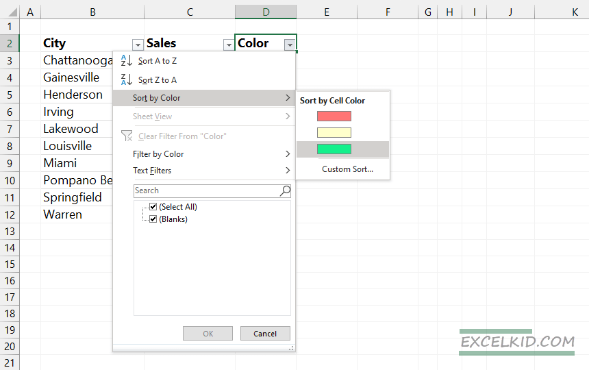 select-sort-by-cell-color