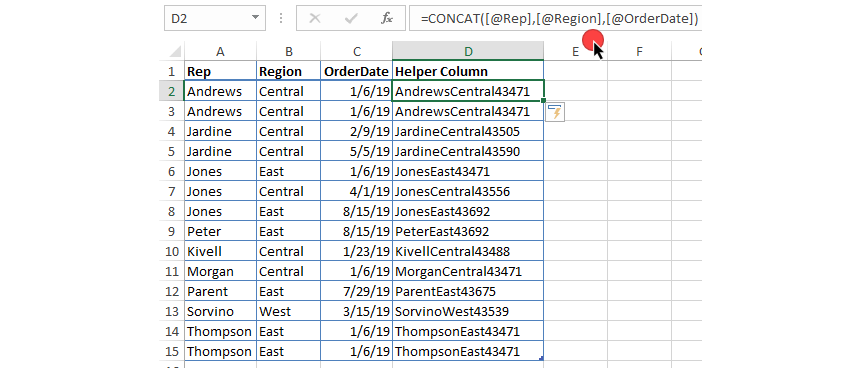 use-the-concat-function