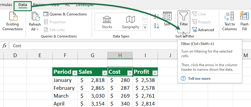 data-tab-filtering