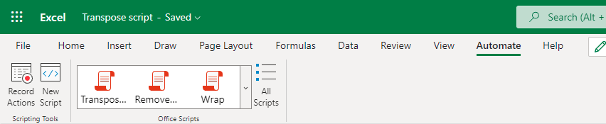 excel-web-automate-tab