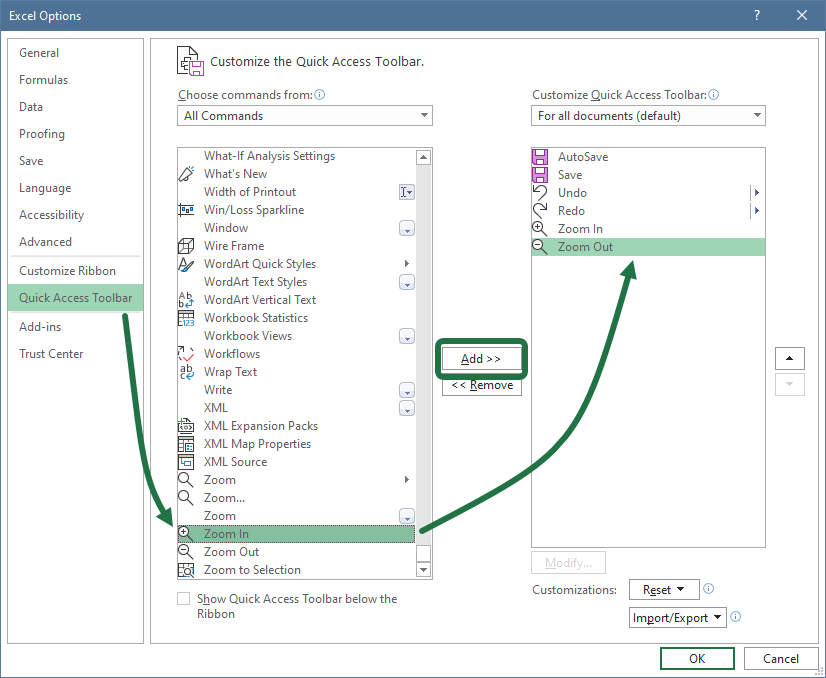 excel-zoom-shortcut-quick-access-toolbar