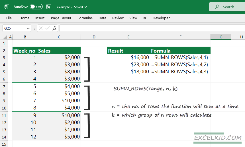 sum-every-n-rows-excel