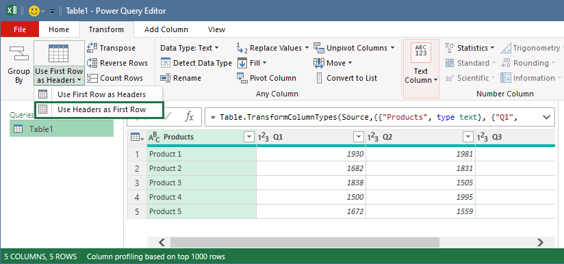 transform-data-using-power-query