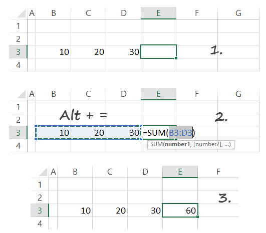 vertical-sum