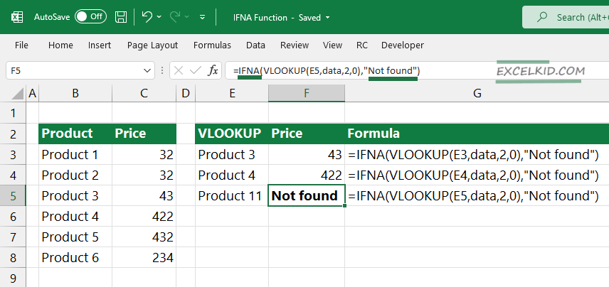 vlookup-error-handling-with-IFNA-function